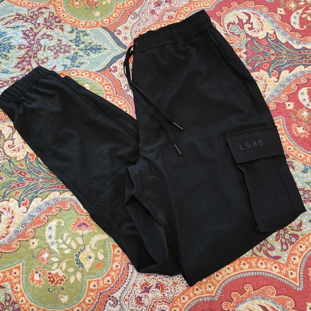 LSKD Energy Stretch Performance Cargo Joggers